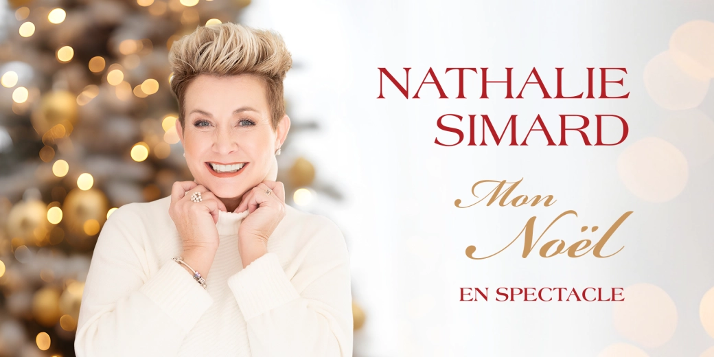 Nathalie Simard Mon Noël Tour Poster 2025